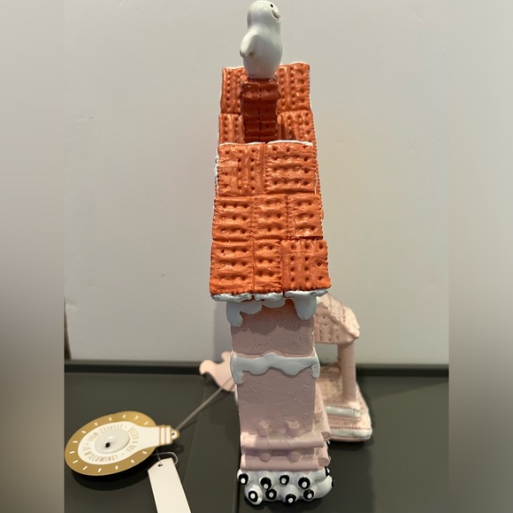 🍁Adorable Globin & Ghoul Pink Light-up Haunted House- NWT - Picture 3 of 8